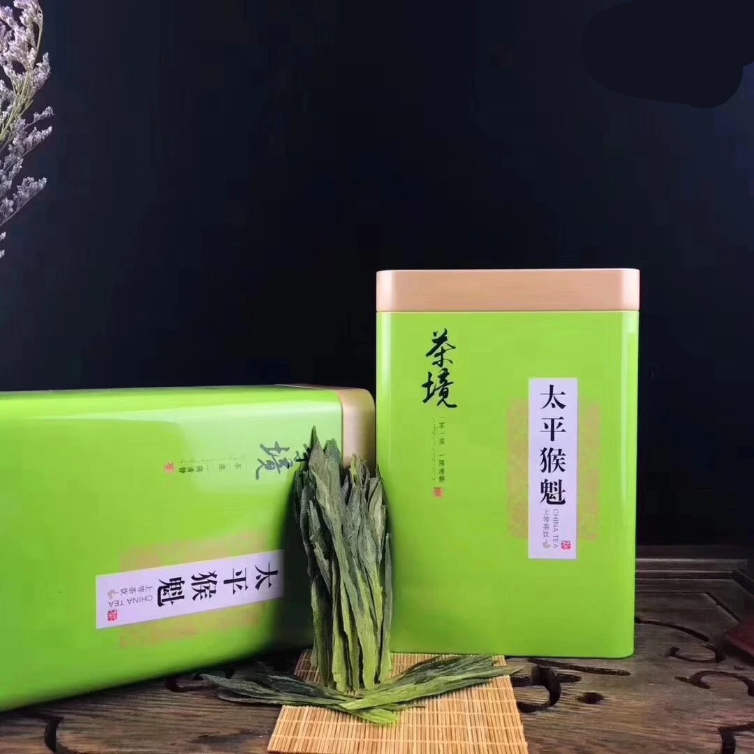 

2021 весенний чай Anhui Taipinghoukui, чай Kui Monkey King, китайский чай Taiping Houkui, чай для упаковки подарков 250 г