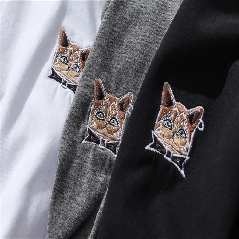 

10219-Short-sleeved T-shirt men's summer round neck solid color half-sleeved slim trendy top