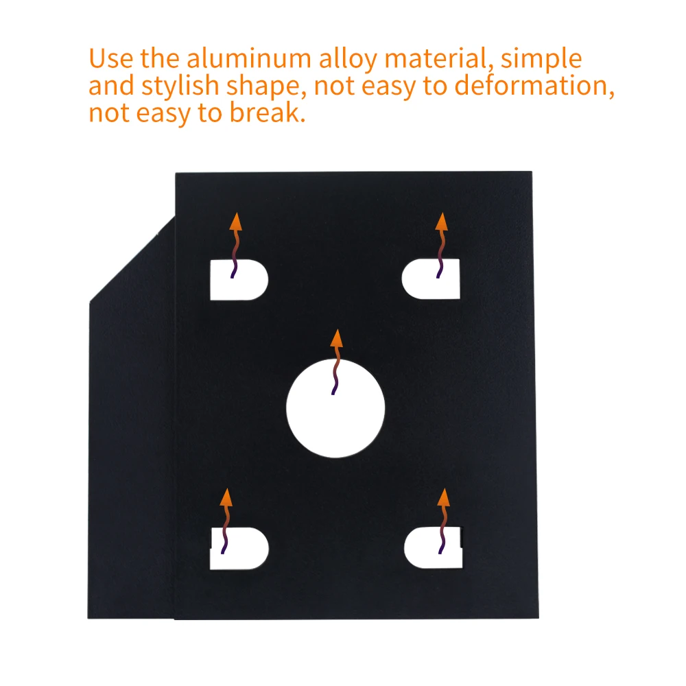 TISHRIC Универсальный алюминиевый корпус для 2-го жесткого диска Caddy 9 5 12 7 мм SATA 3 0