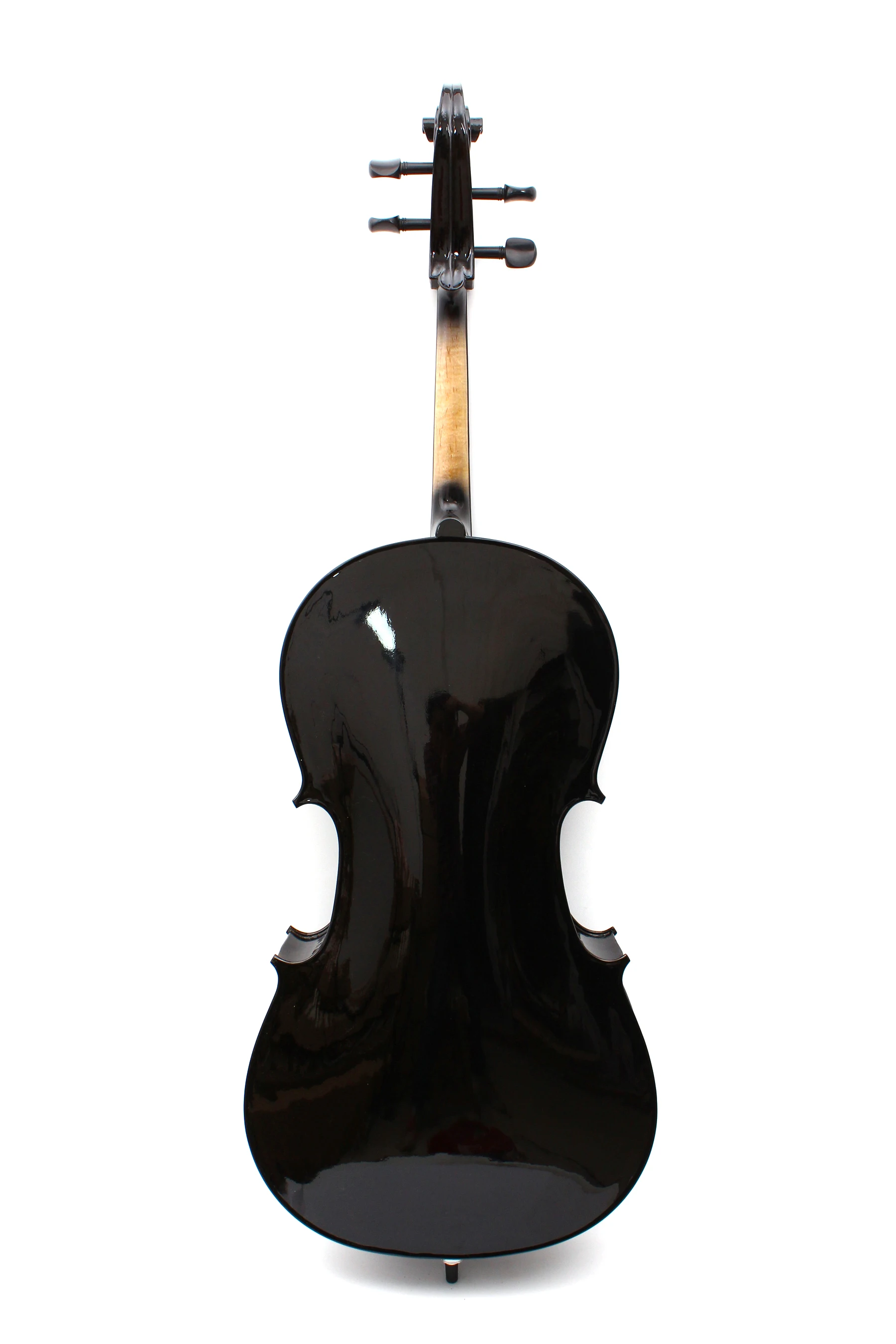 Черная электрическая акустическая виолончель Yinfente, 4/4 клен + ель, ручная работа, милый тон, Бесплатная Сумка + Бант # EC1