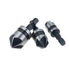 3 шт., набор сверл для снятия фаски, 12 мм, 16 мм, 19 мм