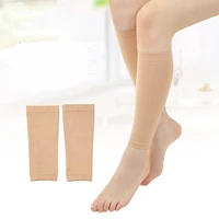 1 pair flesh medical stocking elastic varicose veins calf socks for woman fatigue relief venous pressure pants leg sock slimming