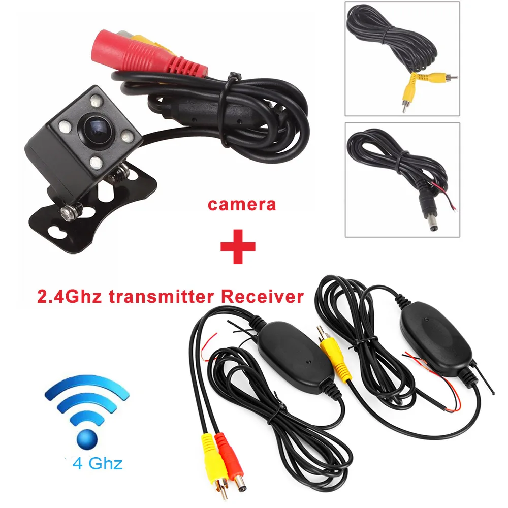 Беспроводная камера заднего вида для парковки автомобиля DVD RCA 2 4 приемник