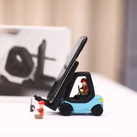 forklift desktop car mobile phone holder creative fast charge universal base iphone wireless charger xiaomi for redmi note 11