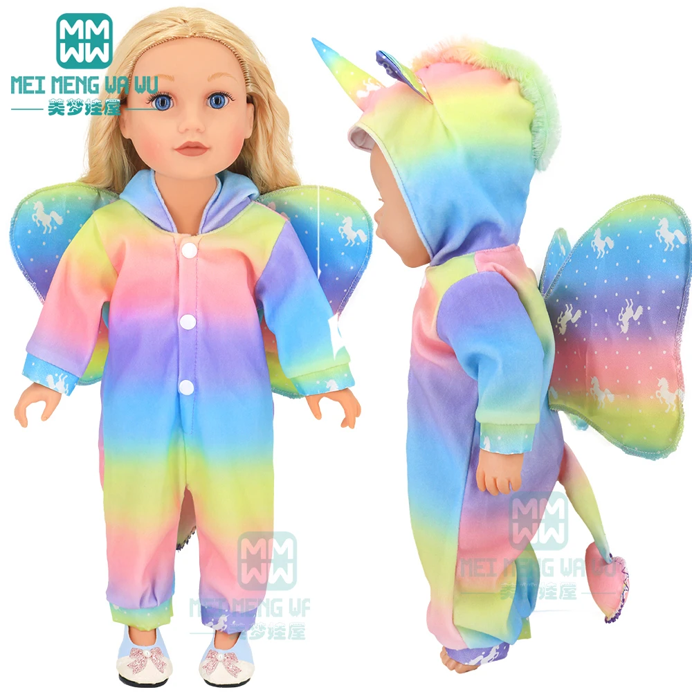 Кукольная одежда для 43-45 см игрушки куклы новорожденного и американской