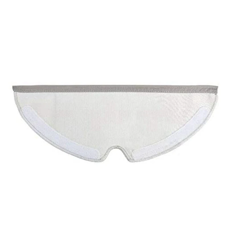 

16 Pcs Vacuum Cleaner Parts: 6 Pcs Washable Mop Cloth & 10 Pcs White 5 Arm Side Brush