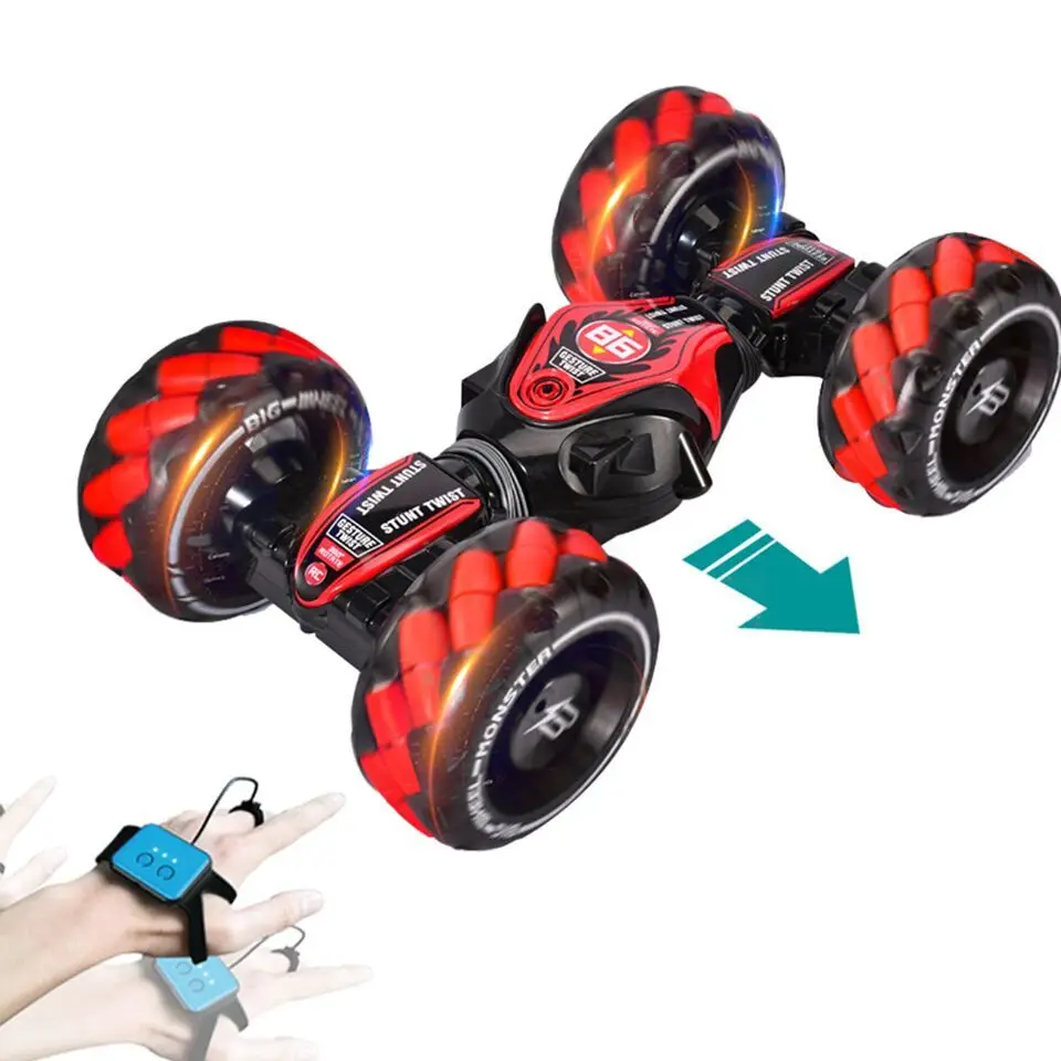 

Remote Control Car Radio Gesture Induction Twisting Off-Road Stunt Vehicle Light Music Drift Toy 4WD High Speed Climbing RC Car