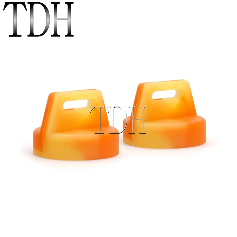 Silicone Rubber Ignition Key Cover (2pcs) for Polaris Ranger XP RZR 1000 900 800 - Key Fob Holder for Sportsman Trail Quad - 5433534 image 2