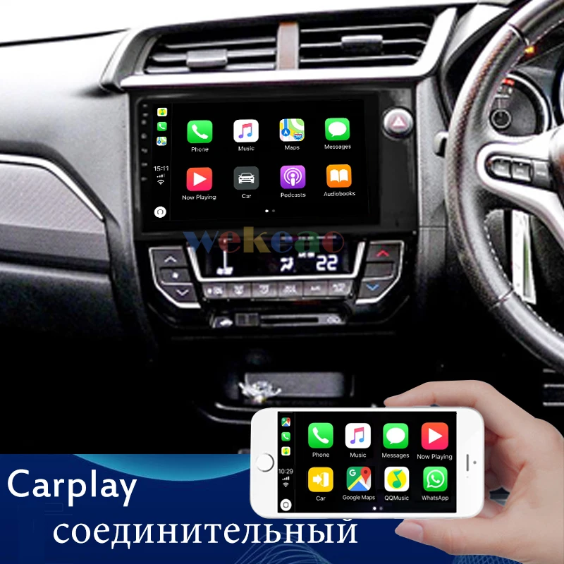 Wekeao сенсорный экран 9 'ɱ Din Android 0 автомобильный Dvd мультимедийный плеер для Honda