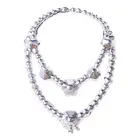 Кукла Жемчужное ожерелье серьги Куклы Аксессуары для бисит Баби WXTD