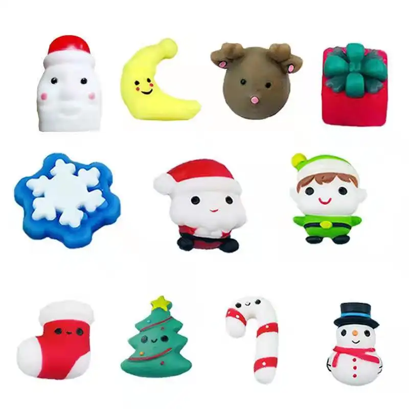 Animales de elevaci&oacute;n lenta para Navidad, juguete para aliviar el estr&eacute;s, juguetes para apretar-2