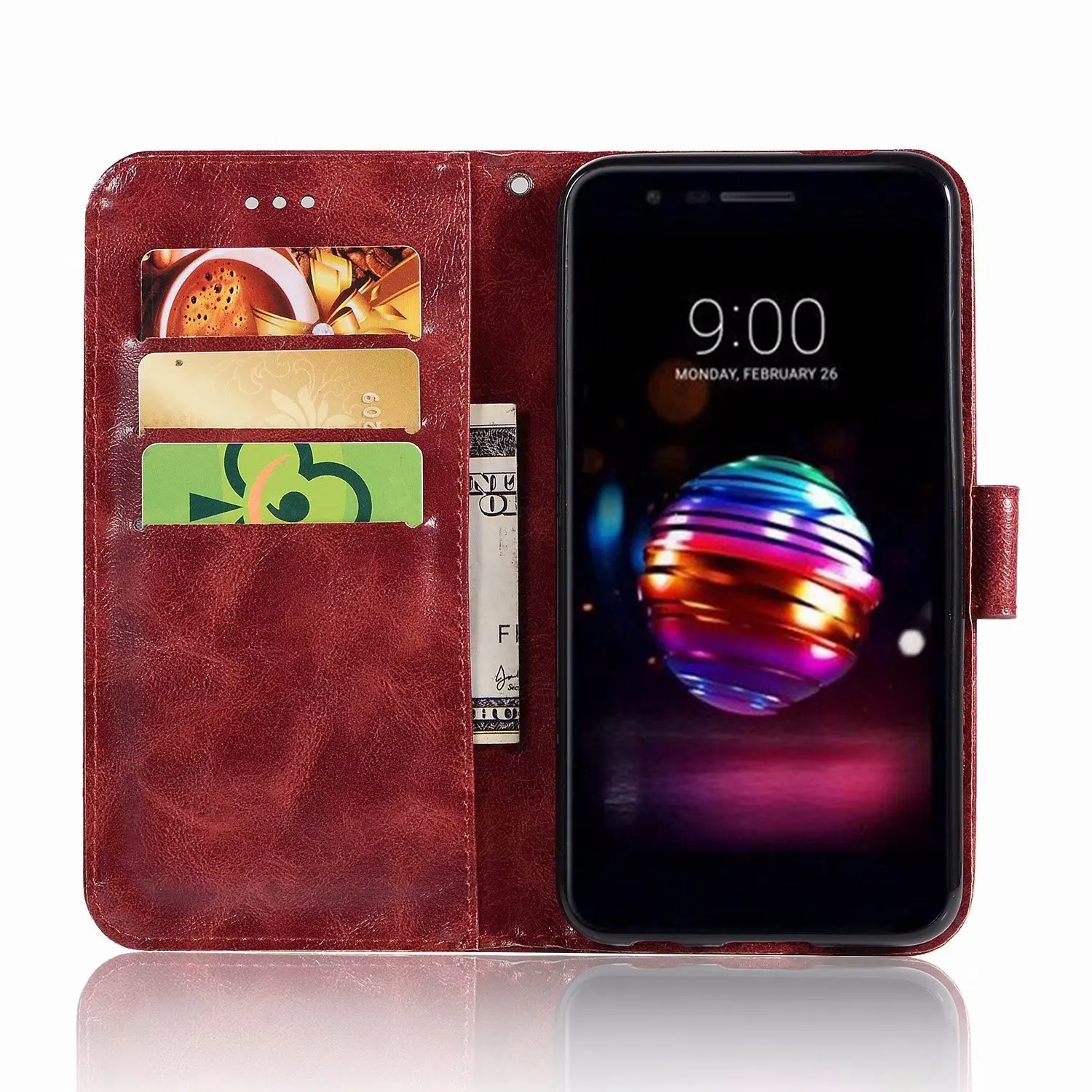 Роскошные Чехлы бумажники с откидной крышкой и множеством карт чехол для