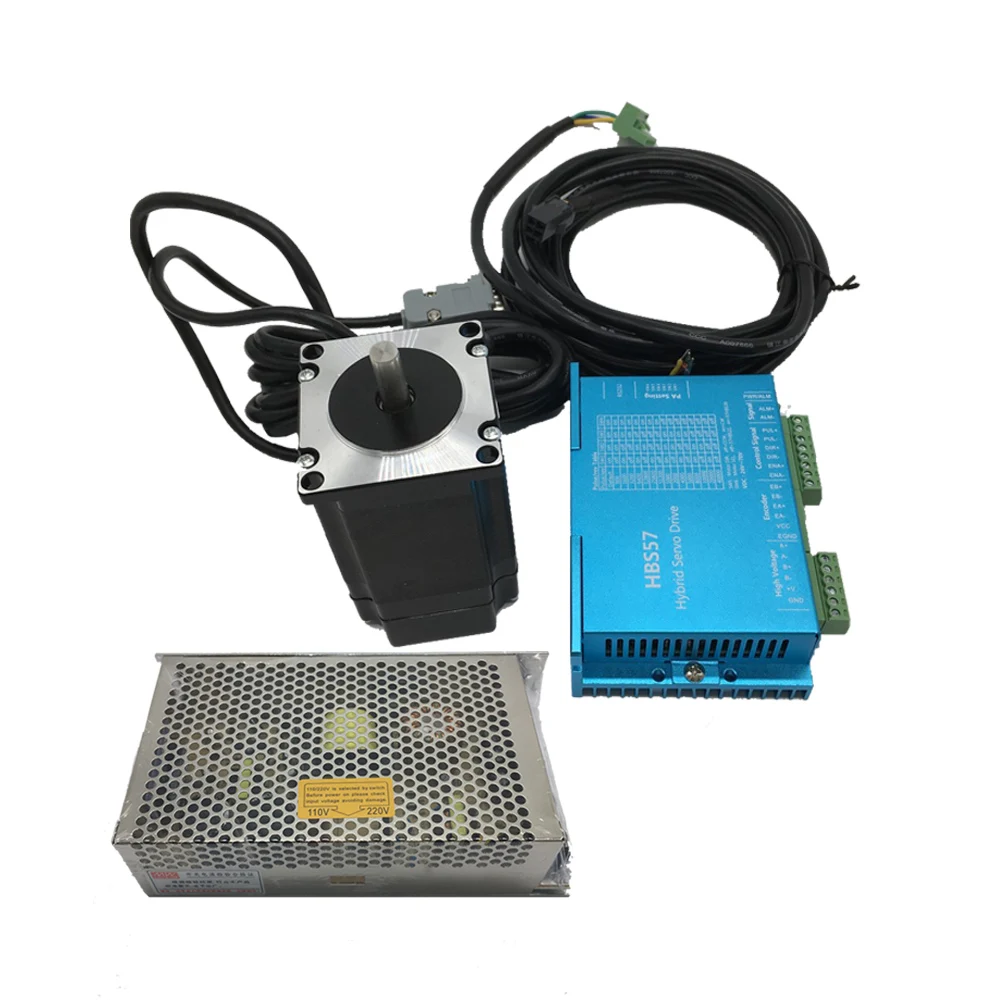 Nema23 57 мм 3Nm 430Oz in DSP шаговый двигатель с замкнутой обратной связью мотор драйвер