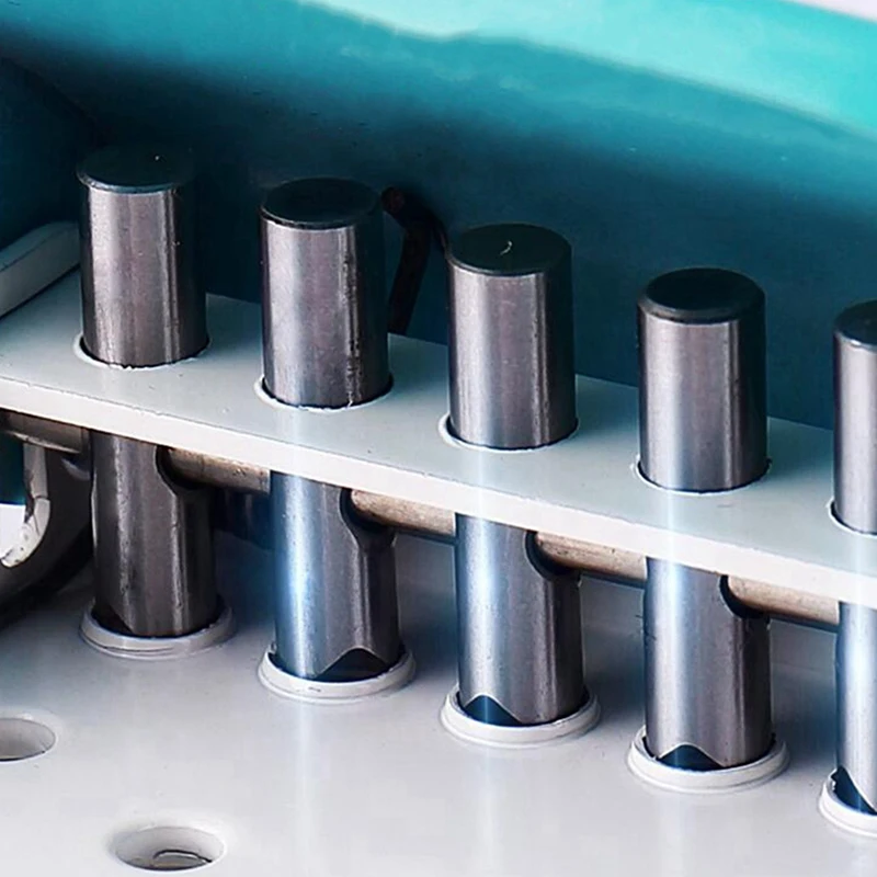 

KW-TRIO 1 Pcs 99H9 A4(30 Holes) B5(26 Holes) A5(20 Holes)DIY Hole Puncher & 1 Pcs Single Hole Punch