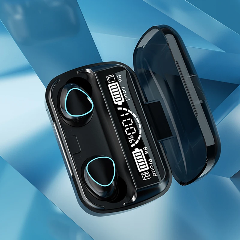 M10 беспроводные наушники Bluetooth водонепроницаемые спортивные для Huawei Iphone OPPO Xiaomi TWS