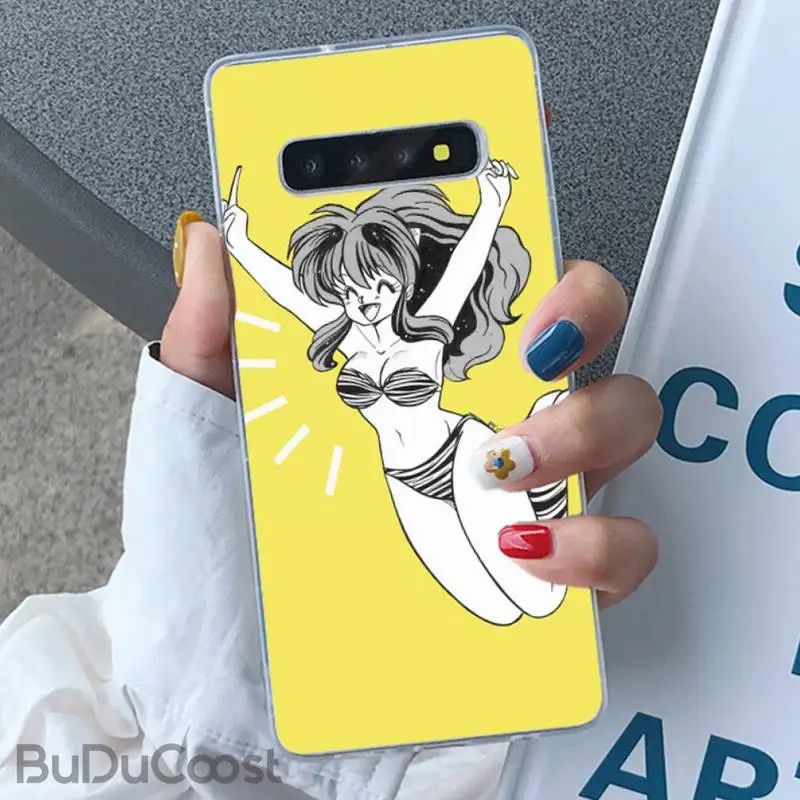 

Riccu Covers Urusei Yatsura anime Phone Case For Samsung Galaxy S10 Plus S10E S6edge S7edge S8 S9 Plus S10lite S20 Plus