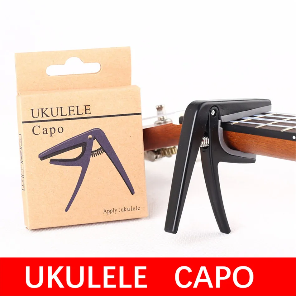 Миниатюрная гитара укулеле-Профессиональный Капо ИРИН 4 Пластик одной рукой