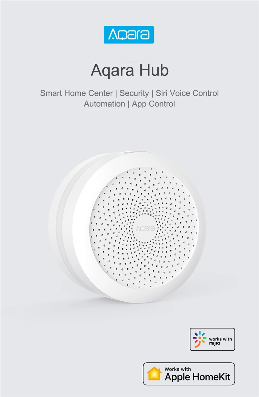 Xiao mi jia Aqara концентратор mi Gateway с RGB светодиодный ночной Светильник Smart work с Apple Homekit mi home App Smart Home