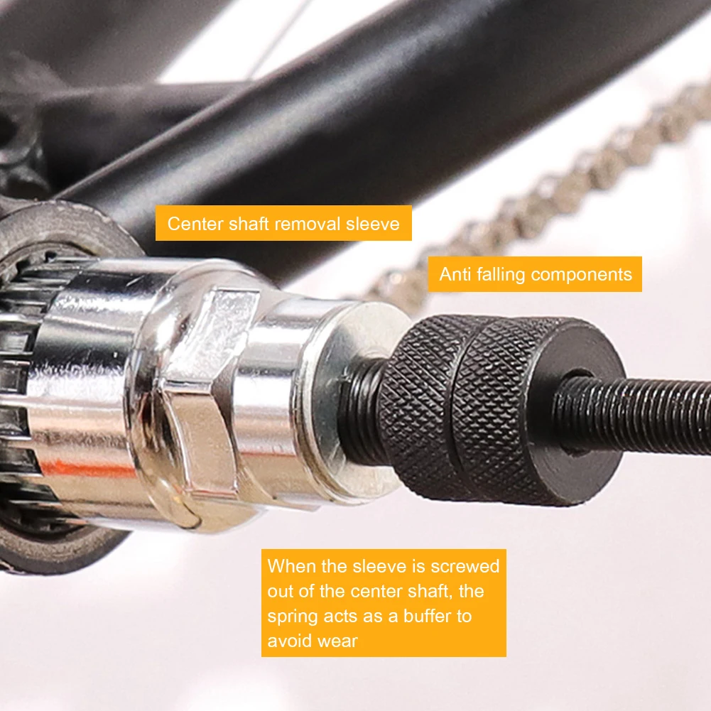 

Bike Square Spline Axis Bicycle Axis Bottom Bracket Axis Axis Bottom Bracket Anti Drop Auxiliary Removal Disassembly Repair Tool
