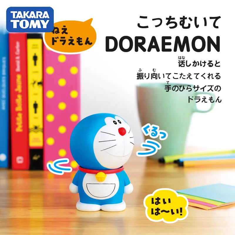 TOMY doraemon ручная кукла модель игрушки Кот робот синий толстый милый