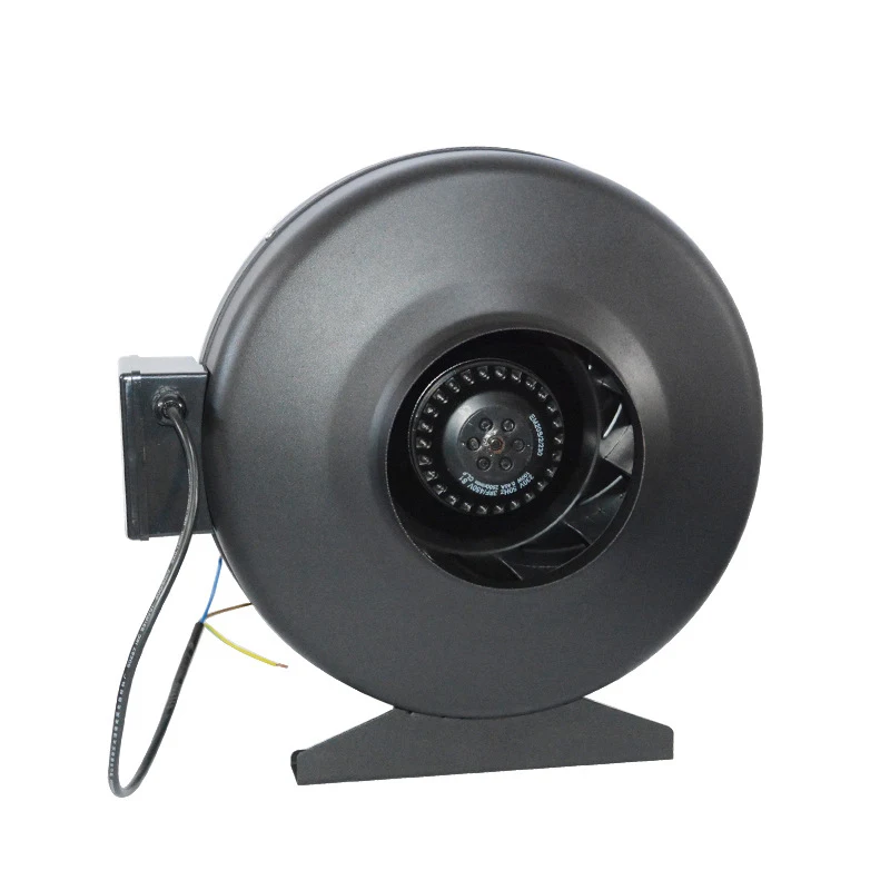 Круглый трубчатый вентилятор с низким уровнем шума вытяжной для кухни ресторана