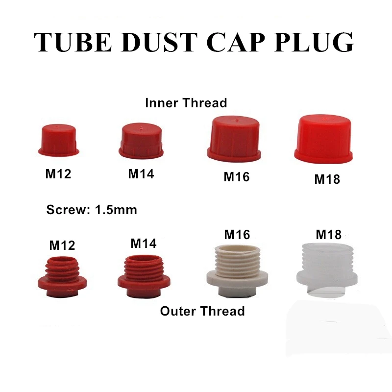 

Diesel Common Rail Injector Connector Tube Pipe Dust Cap 350pcs Dust Plug M12 M14 M16 M18