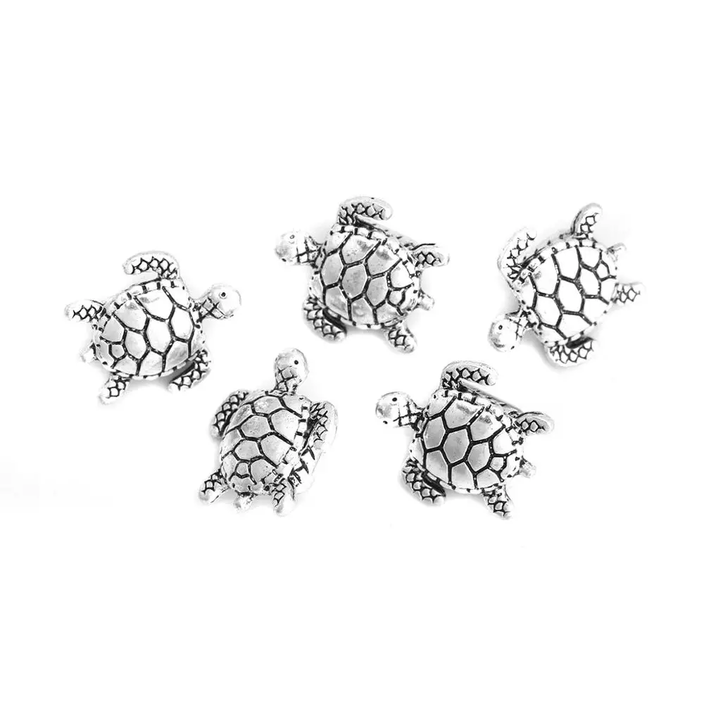 Doreen Box цинковый сплав океанские ювелирные бусины морская черепаха животное
