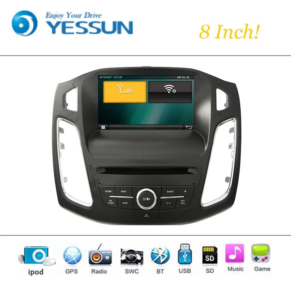 Автомобильный DVD плеер система Wince для Ford Focus 2015 автомагнитола стерео GPS навигация