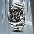 Часы наручные PAGANI мужские деловые, роскошные Брендовые спортивные водонепроницаемые с хронографом