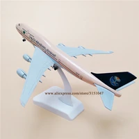 20cm air saudi arabian b747 boeing 747 400 airlines plane model alloy metal diecast model airplane aircraft w wheels kids toys