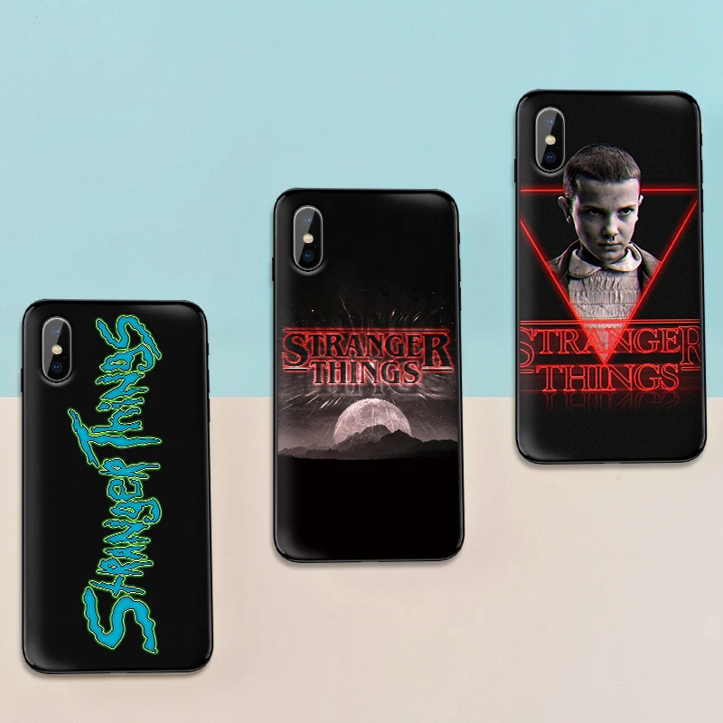 Странные вещи для iPhone 6 6S 7 8 Plus X XS XR Max 5 5S TPU Мягкий защитный чехол телефона |