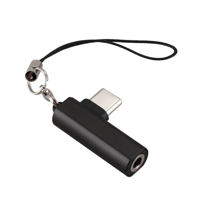 Локоть образный разъем USB Type C до 3 5 мм для наушников адаптер провода управления