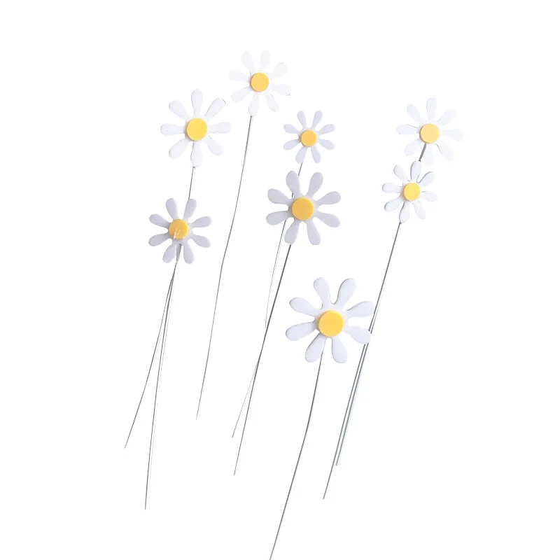 8 шт. акриловые украшения в виде маргариток с днем рождения | Дом и сад