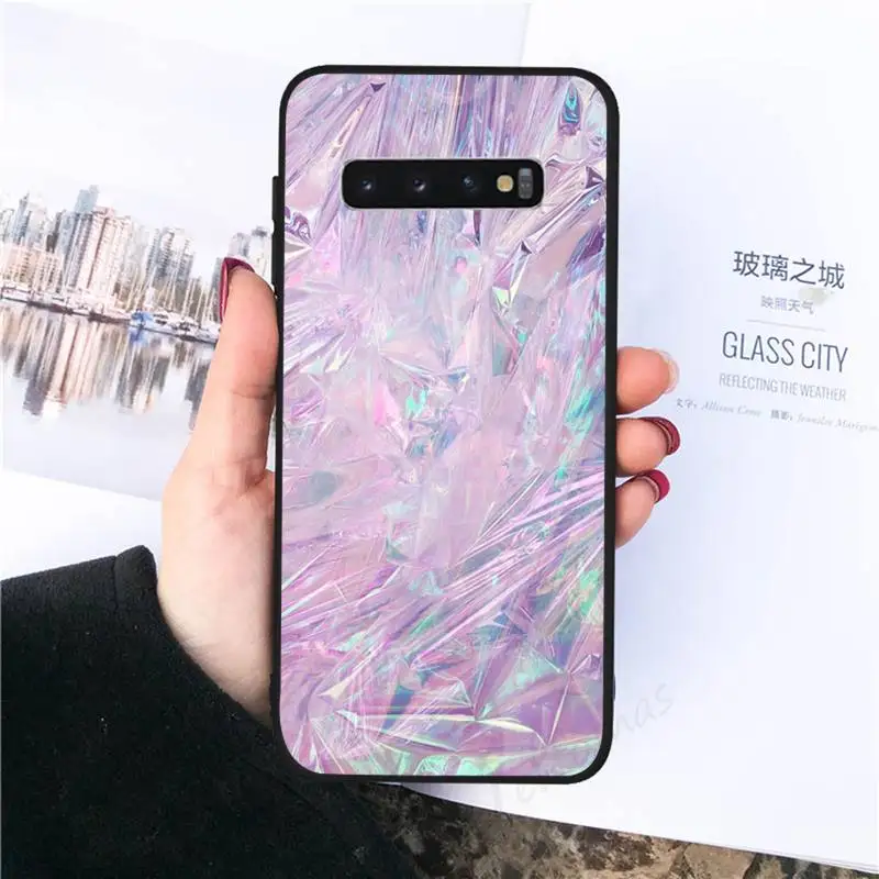 

Crystal Diamond Aesthetic Art Phone Case For Samsung galaxy S 7 8 9 10 20 edge A 6 10 20 30 50 51 70 note 10 plus