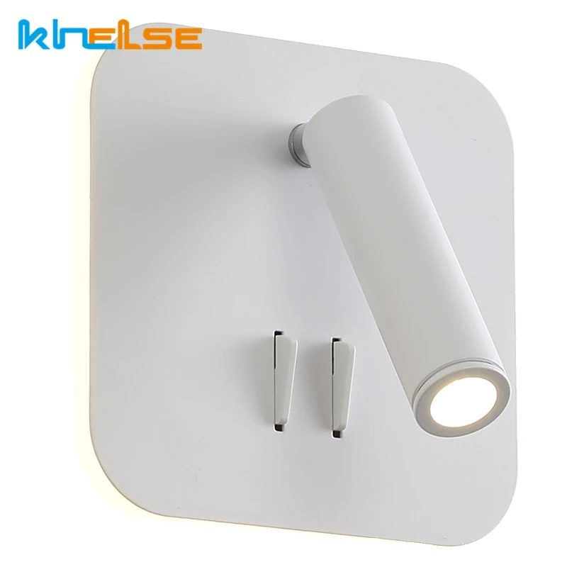 Светодиодный настенные светильники светодиодные лампы для чтения 3 Вт 6 ленты