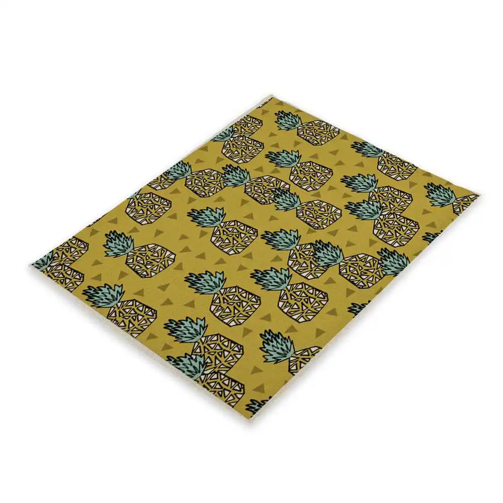 Подставка под чашку с изображением вкусных фруктов подставка коврик для кофе и