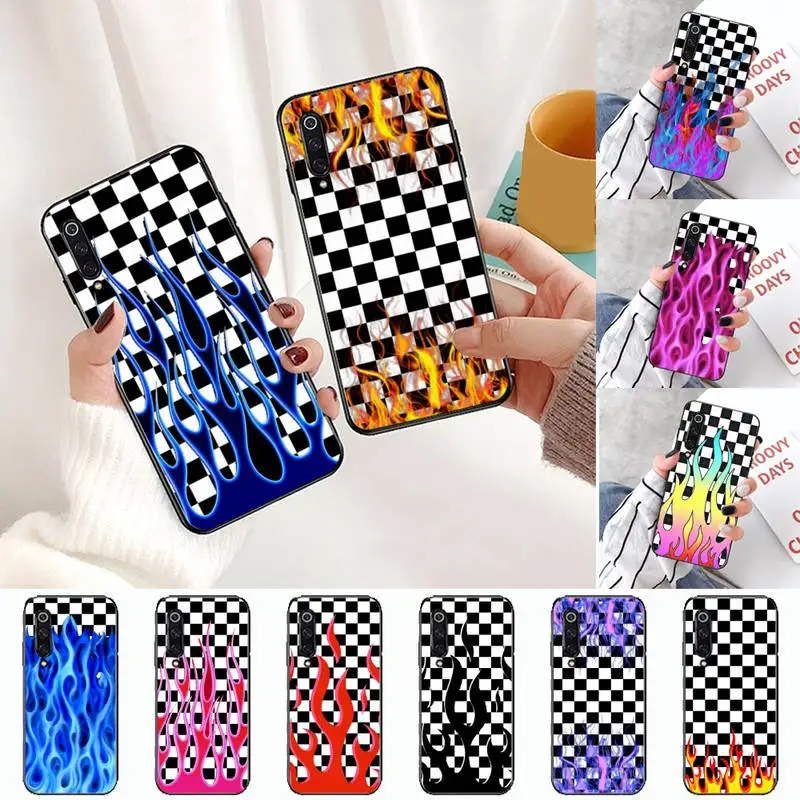 

Artistic personality Fire Flame Phone Case For xiaomi Redmi 5 5A plus 7A 8 note 2 3 4 5 5A 6 7 GO K20 A2 Soft Cover Shell Funda