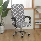 ML Печатные эластичный стрейч офисные чехол для кресла спандекс компьютерная игра чехол для кресла пыленепроницаемый поворотный кресло протекторы