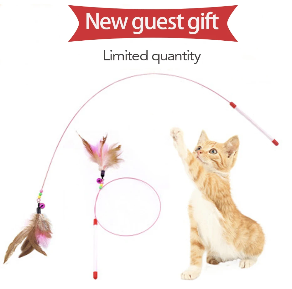 1 шт. 100 см Длина высокое качество игрушка для кошек с колокольчиком новый дизайн