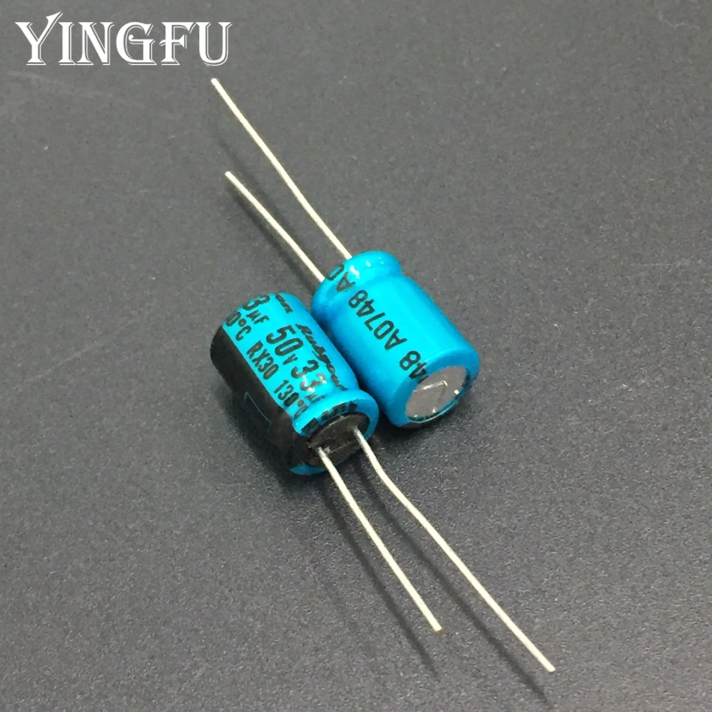 

10PCS Rubycon RX30 Series 33uF 50V 50v33uf 8X11.5mm Top Grade Electrolytic Capacitor