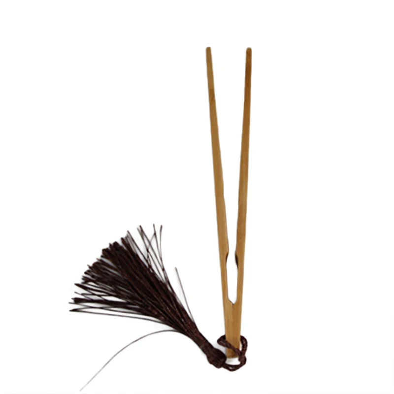 Новый деревянный Пинцет для чая щипцы бекона бамбуковые кухонные салата еды