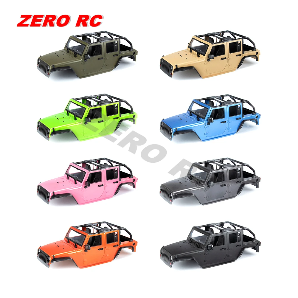 ROCK Crawler 1/10 JEEP WRANGLER RUBICON без крыши колесная база 313 мм трансформируемый твердый