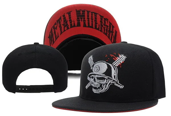 Трендовая металлическая бейсболка mulisha Snapbacks, осенняя и зимняя бейсболка с плоскими полями, Спортивная Стильная кепка в стиле хип-хоп - Цвет: 6