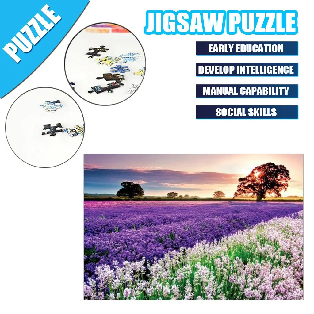 Для взрослых и детей головоломка праздничный подарок игрушка 1000 шт. головоломки