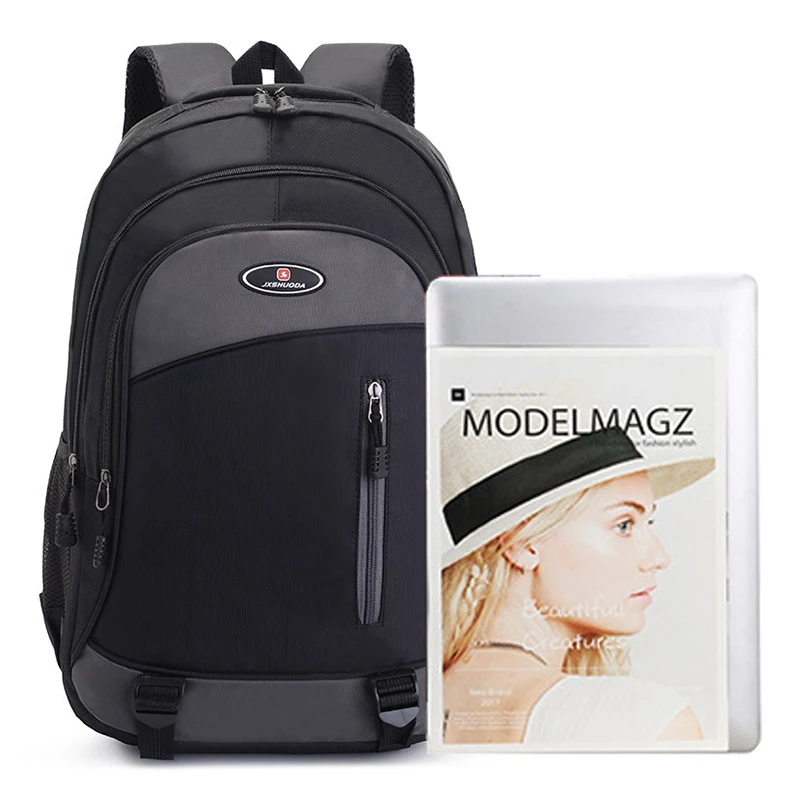 

New Waterproof Business Computer Backpack Men Nylon Teenager School Bags Classical 15.6 Inch Laptop Bag For Men Travel Backpacks