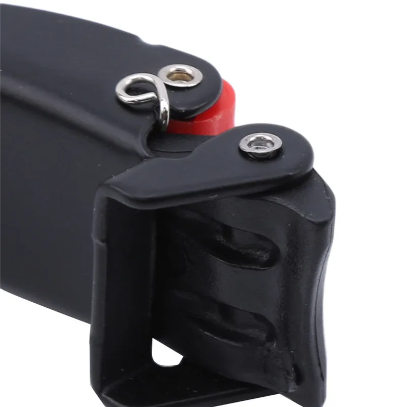 

Plastic Motorcycle Helmet Speed Clip Chin Strap Quick Release Pull Buckle Black + Red Motorcycle Helmet Lock