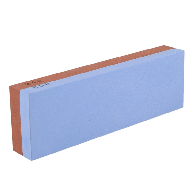 240/800 зернистый двухсторонний нож точильный камень с основанием | Дом и сад
