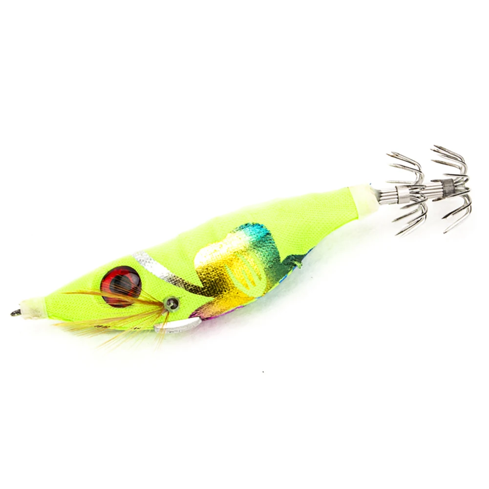 

Glow In The Dark Fishing Hooks Shrimp hook Bait Fishing Lures Outdoor PVC Shrimp Squid 10*2*1.5cm 10cm Practical