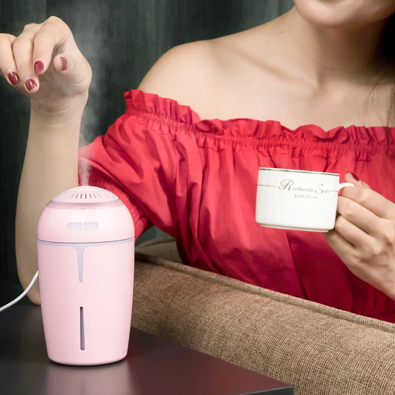 300 мл увлажнитель воздуха USB Ультразвуковой Домашний Увлажнитель автомобильный