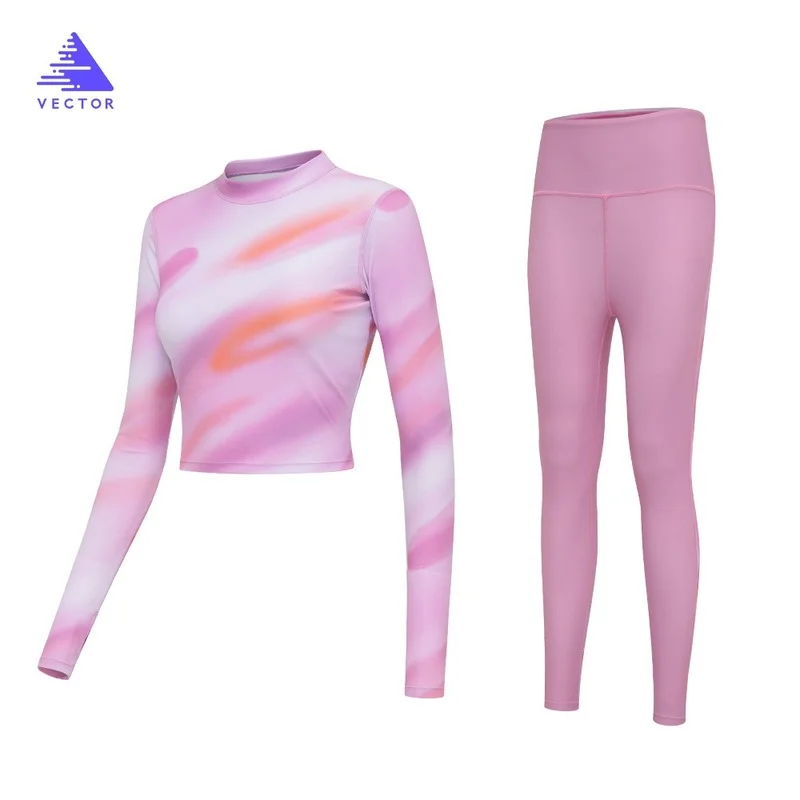 

VECTOR Women's Swimming Suits UPF 50+ Swimwear Sunscreen Diving Suit Female Long-sleeved Swimsuit Snorkeling Surfing Suit Slim